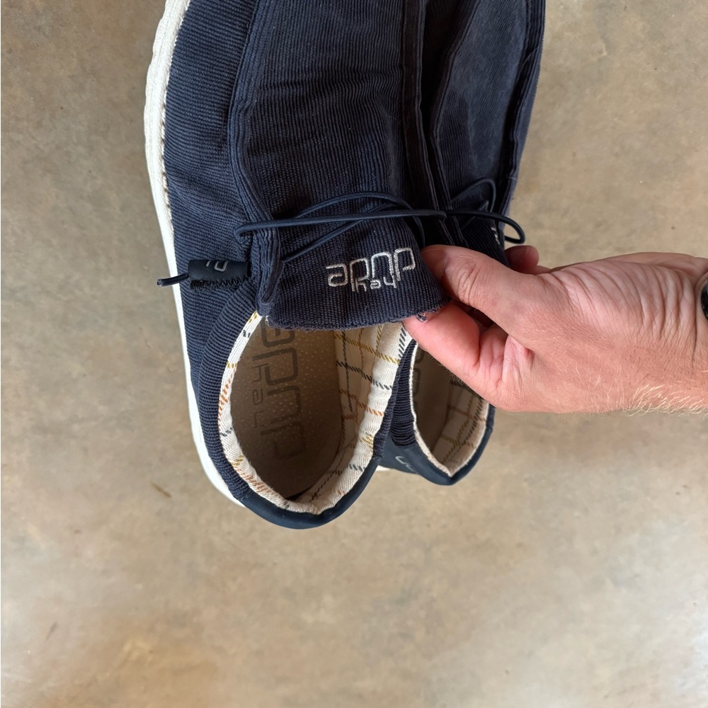 Hey Dude Navy Blue Slip-On Shoes